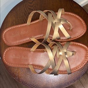 Altar’d State gold strappy sandals